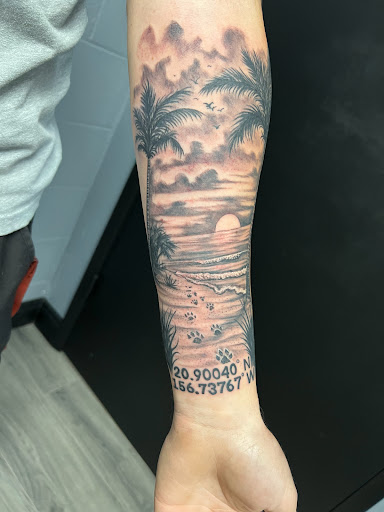 Explore tragus tattoo ideas, creative tattoo ideas in Pittsburg, available at Delta Art & Tattoo