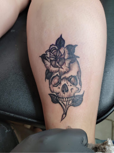 Explore calf tattoo ideas for females, creative tattoo ideas in Gadsden, available at Savage City Ink LLC