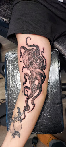 Explore art tattoo ideas, creative tattoo ideas in Reseda, available at Forbidden Culture Tattoo Studio