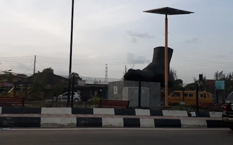 Foot Statue Roundabout image