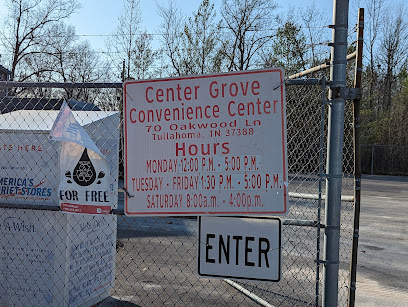 Center Grove Convenience Center