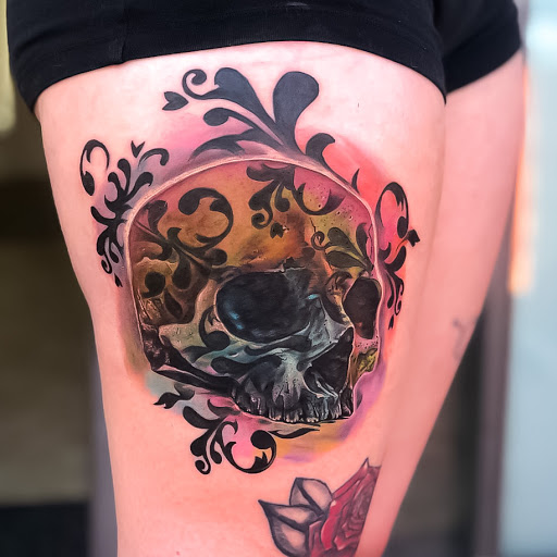 Find tattoo skull ideas for your next unique tattoo in Parker at Sublime Colorado Body Mod And Tattoo