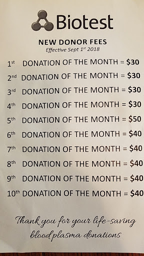 Blood Donation Center «Biotest Plasma Center, Plasma Donation Centers», reviews and photos