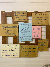 Menu / carte de Friggitoria Ristorante “Il faro” à Comacchio