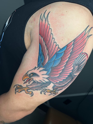 Explore umbrella tattoo ideas, creative tattoo ideas in Norco, available at Live Canvas Tattoo Parlour