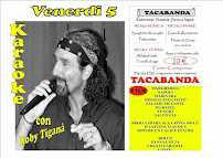 Tacabanda à Marina di Torre del Lago Puccini menu