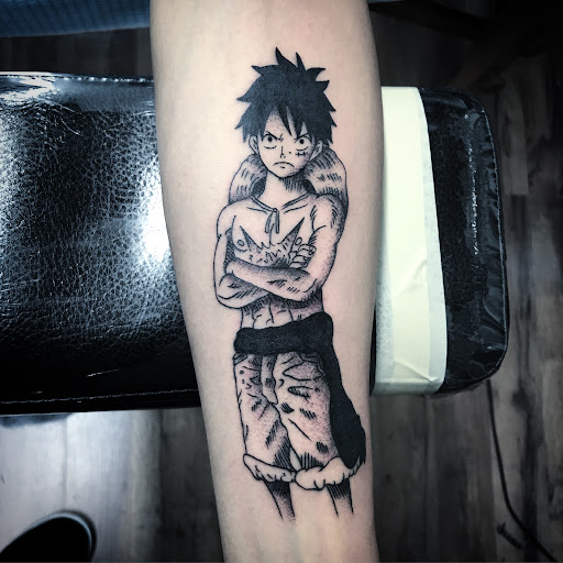 Explore character tattoo ideas, creative tattoo ideas in Madera, available at Sea Wolf Tattoo