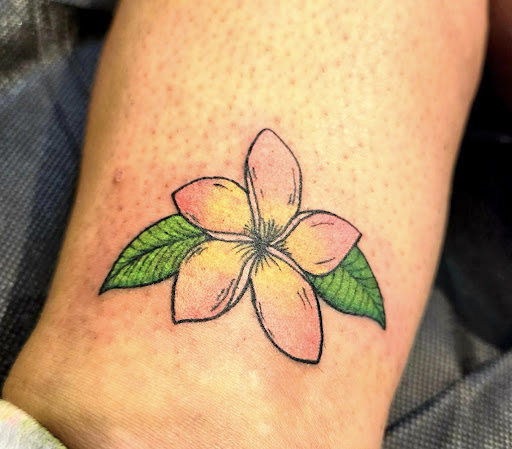 Explore inner elbow tattoo ideas, creative tattoo ideas in Honolulu, available at Aloha Tattoo Waikiki Hilton Hawaiian Village Rainbow Bazaar