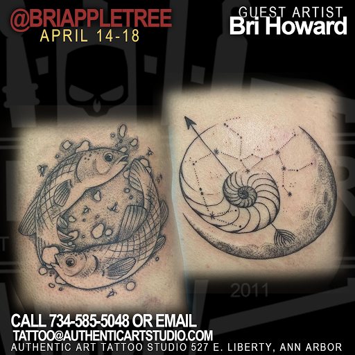 Tattoo Shop «Authentic Art Tattoo», reviews and photos, 527 E Liberty St #204, Ann Arbor, MI 48104, USA