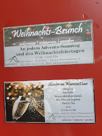 Menu du WarnowHuus Groß Klein à Rostock