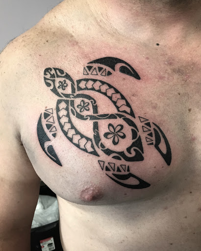 Explore japanese lettering tattoo ideas, creative tattoo ideas in Miami, available at Sunset Tattoo Parlour