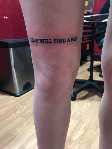 Explore portrait tattoo sleeve ideas, creative tattoo ideas in Windsor, available at Spillen Ink