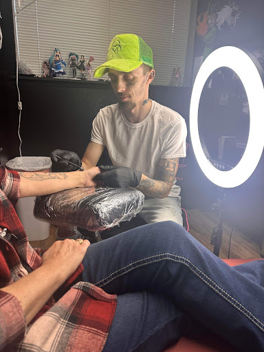 Explore mens collar bone tattoo ideas, creative tattoo ideas in Puyallup, available at Get Right Studios