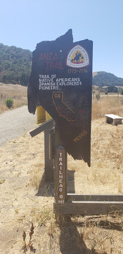 Trailhead for Juan Bautista de Anza National Historic Trail