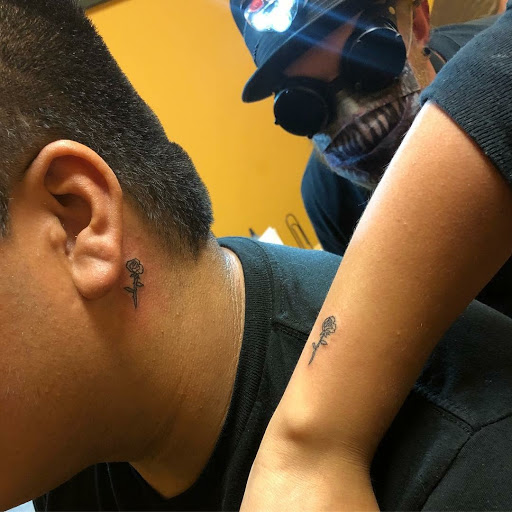 Explore rubber ducky tattoo ideas, creative tattoo ideas in Klamath Falls, available at Live Canvas Tattoos Klamath Falls