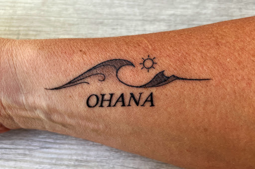 Explore childrens name tattoo ideas, creative tattoo ideas in Hollywood, available at Sacred Eye Tattoos