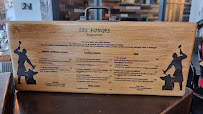 Restaurant français Les Forges à Castets (le menu)