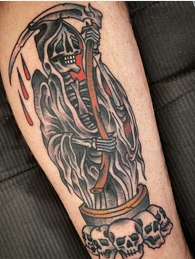 Explore autumn tattoo ideas, creative tattoo ideas in Wahiawa, available at American Made Tattoo