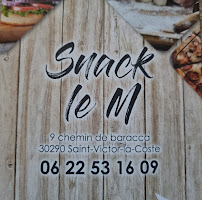 Photos du propriétaire du Restauration rapide Snack le M à Saint-Victor-la-Coste - n°18