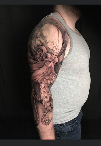 Explore bruins tattoo ideas, creative tattoo ideas in Sunbury, available at Absinthe Tattoo