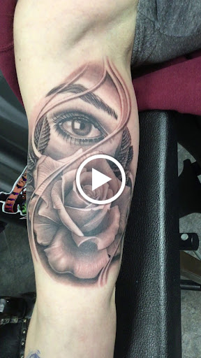 Explore duck hunting tattoo ideas, creative tattoo ideas in Bryan, available at The Blackest Crow Tattoo Studio