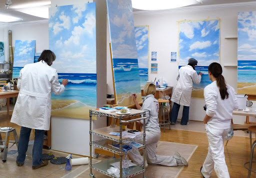 Atelier Benad, Farbgestaltung und Wandmalerei, Akademie für Wandmalerei