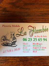 Photos du propriétaire du Pizzas à emporter pizzeria mobile la flambée à Bisel - n°3