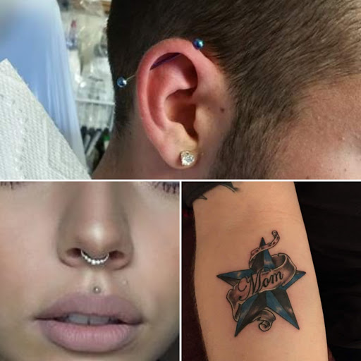 Explore womens sleeve tattoo ideas, creative tattoo ideas in Elko, available at Tom Custom Tattoos and Body Piercing Studio