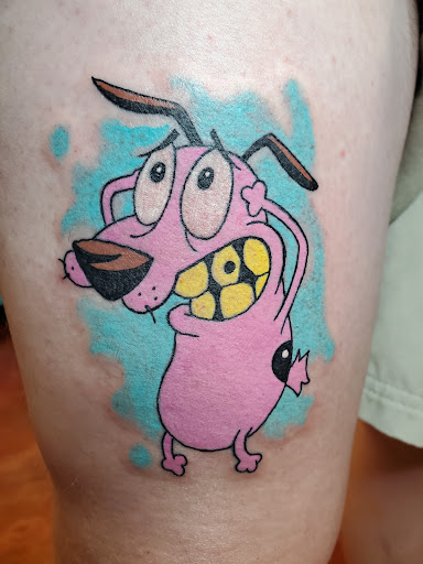 Find tattoo ideas for woman on leg for your next unique tattoo in Inverness at The Perfect Spot Tattoos