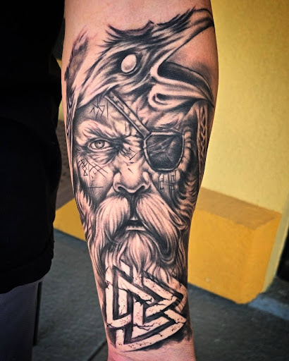 Explore be still and know tattoo ideas, creative tattoo ideas in Navarre, available at Eleven 11 Tattoo Studio