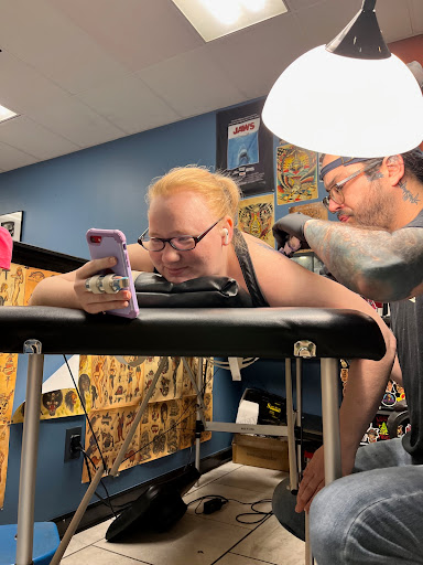 Explore pot leaf tattoo ideas, creative tattoo ideas in Foley, available at Symbolic Ink Tattoo Studio