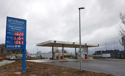 Station GNV Endesa - Voujeaucourt à Valentigney