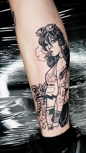 Explore rock music tattoo ideas, creative tattoo ideas in Fond Du Lac, available at ...this is permanent LLC