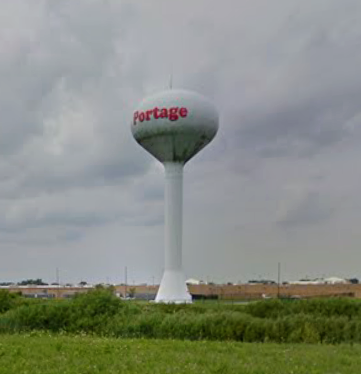 Portage,IN Water Tower