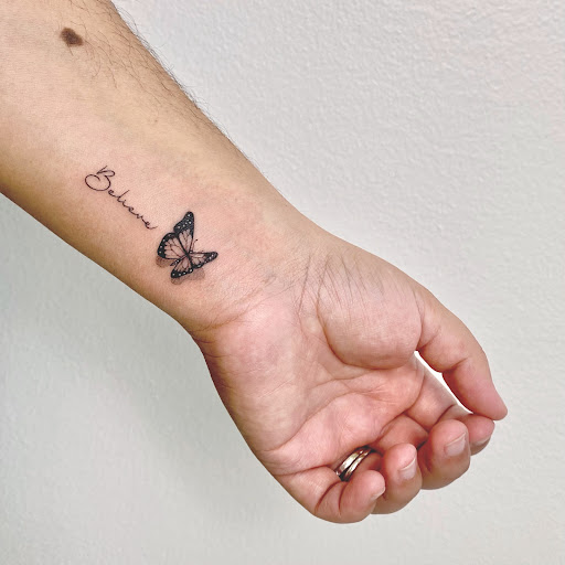 Explore areola tattoo ideas, creative tattoo ideas in Orange, available at Baron Art Tattoo