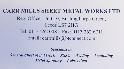 Carr Mills Sheet Metal Works Ltd