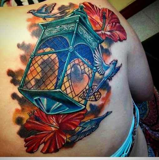 Explore outdoor tattoo sleeve ideas, creative tattoo ideas in Laguna Beach, available at Cast of Crowns Art Collective