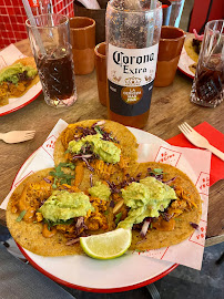 Taco al pastor du Restaurant mexicain El Vecino Taquería Saint-Honoré à Paris - n°13