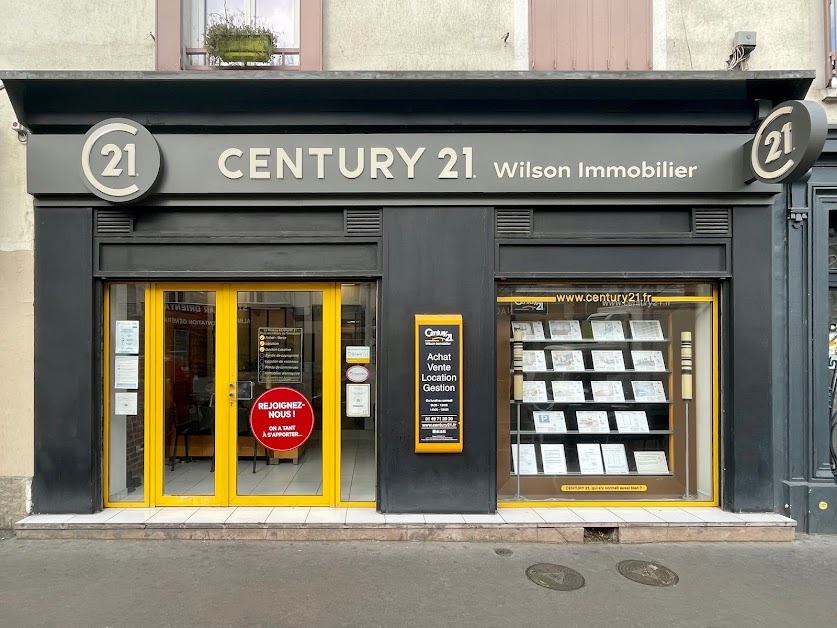 Agence CENTURY 21 Wilson Immobilier Saint-Ouen à Saint-Ouen-sur-Seine
