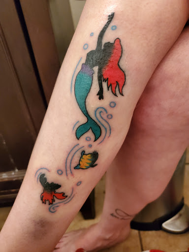 Explore cadillac tattoo ideas, creative tattoo ideas in Oceanside, available at The Arcade Oceanside Tattoo