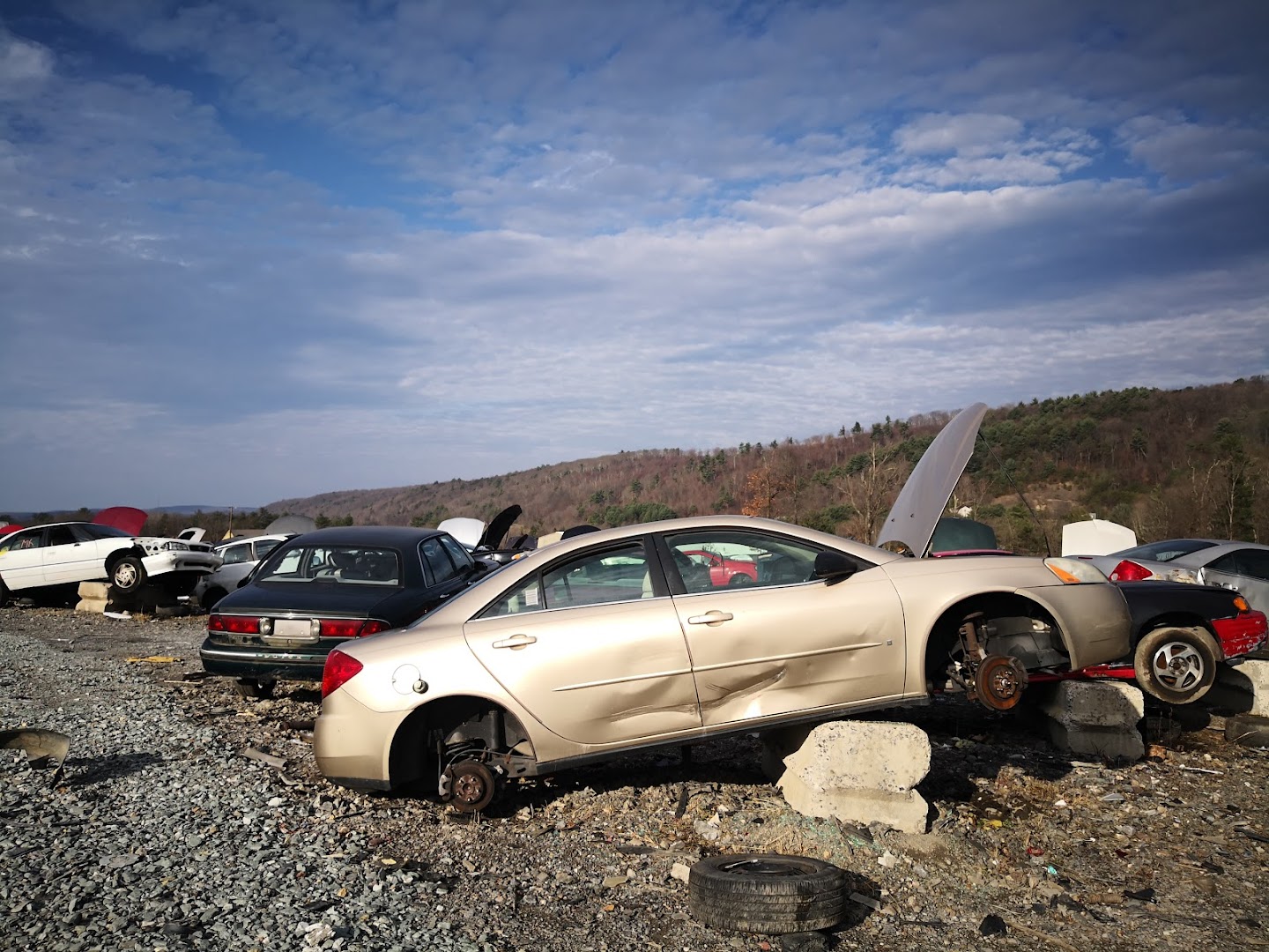 Salvage yard In New Ringgold PA 