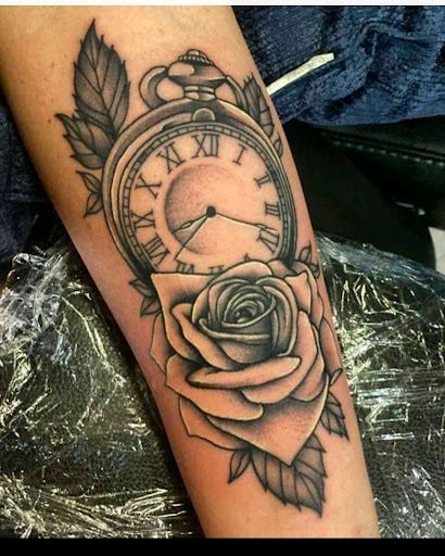 Explore hard life tattoo ideas, creative tattoo ideas in Vancouver, available at Studio X Tattoos & Piercings