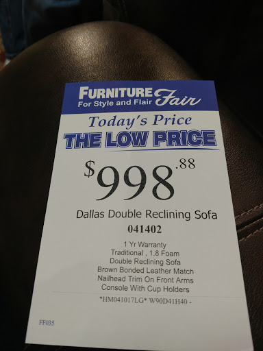 Furniture Store «Furniture Fair», reviews and photos, 5015 Houston Rd, Florence, KY 41042, USA