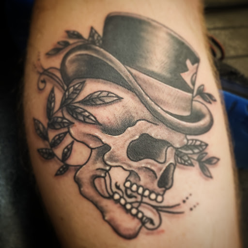 Explore halloween flash tattoo ideas, creative tattoo ideas in Algoma, available at Shipwreck Tattoo