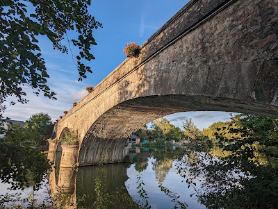 Pont de Bazouges Cré sur Loir à Bazouges Cré sur Loir