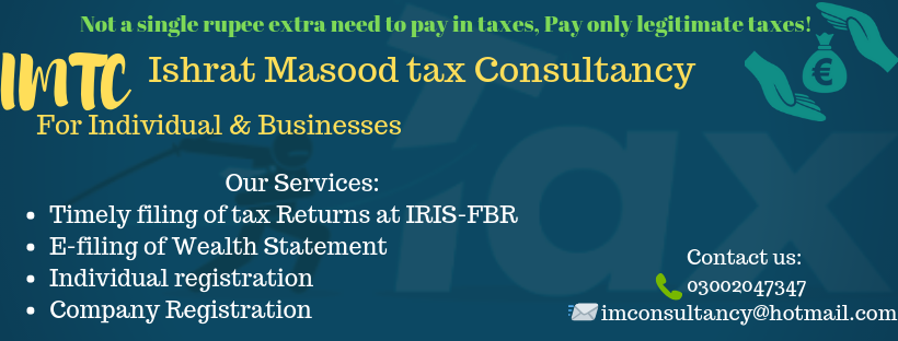 Ishrat Masood Tax Consultancy IMTC