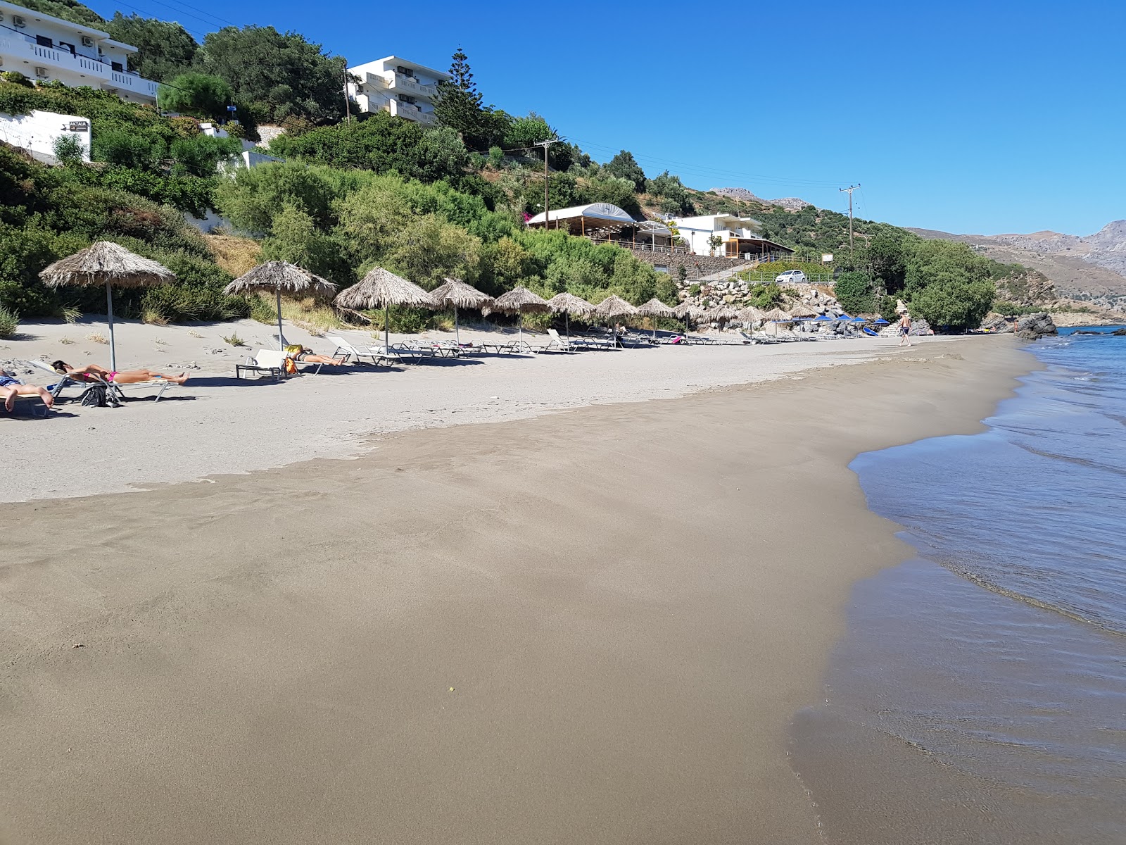 Photo of Korakas beach II with turquoise pure water surface