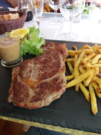 Steak du Restaurant français Auberge saint Hubert à Roquebrun - n°9