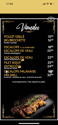 Restaurant casa del gusto à Amnéville (le menu)