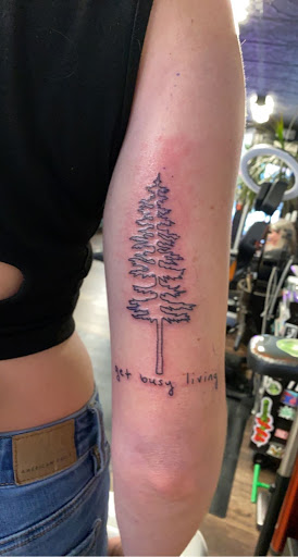 Explore magician tattoo ideas, creative tattoo ideas in Augusta, available at True North Tattoos and Piercings